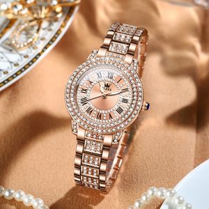 Watch for Women Watches Best Selling Products Luxury Watch Luxury Brand OLEVS Watch Bracelet Set Diamond Steel Band movement watche diamond watch with box 9943