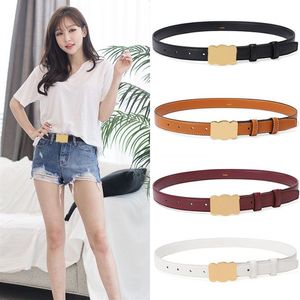 Designer Women Belts With Triumphal Buckle Black Cowhide Belt Fashion Brand Waistband245M