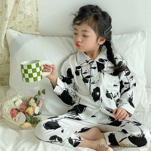 Pajamas Boys and Girls Autumn Cotton Pajamas Sets Children's Sleepwear Pyjamas Kids Teenager Pajamas Boy Set Pajama for Children Spring