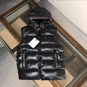 Men's Vests Top Luxury and Fashion Women's Down Vest Winter Casual Coat for Couples Short 231219