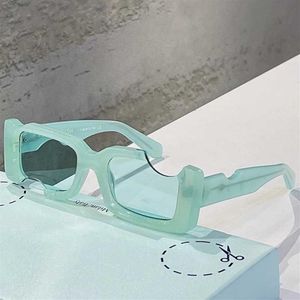 Quadratische klassische Mode OW40006 Sonnenbrille Polycarbonatplatte Kerbrahmen 40006 Sonnenbrille Dame oder weiße Damensonnenbrille mit o285j