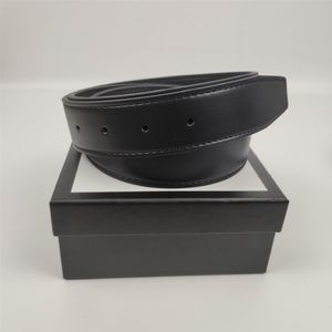 2021 moda fibbia della cintura in pelle nera cinture da uomo di design da uomo di alta qualità 3 pulsanti di colore disponibili286s