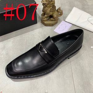 10Model 2024 Casual Business Leather Oxford Luxury Men Modello Scarpe Gentleman Fashion Office Men Designer Dress Shoes Classic Men Shoes Spedizione gratuita Taglia 38-45