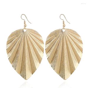 Dangle Earrings LZHLQ 3 Pairs Leaf Drop For Women Jewelry Bohemia Vintage Boho Big Large Alloy Metal Ethnic