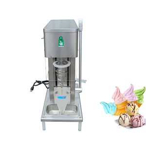 Auto Swirl Fruits Ice Cream Machine Fruit Frozen Yogurt Ice Cream Mixer Real Stainless Steel 750W