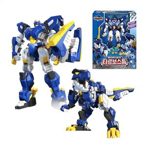 Transformation Toys Robots High Quality Mini Force 2 Super Dino Power Transformation Robot Toys Action Figures Miniforce X Deformation Dinosaur Mecha Toy 231218