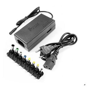 Laptop Adapters Chargers Power Supply Adapter Charger Dc 12V 15V 16V 18V 19V 20V 24V 96W 100W Charging For Dell Len Toshiba With Drop Ottv1