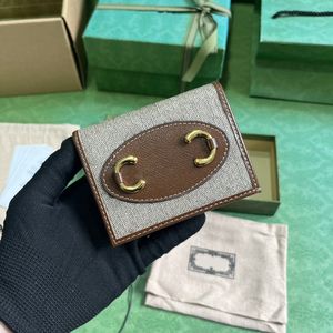 Najwyższej jakości krótki projektant portfel dla kobiet CARD PRAWDZIWA skórzana torebka prosta luksusowa koperta portfel