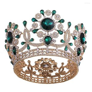 Grampos de cabelo coroas de jóias bonito headpiece coroa de casamento tiaras acessórios para baile de aniversário festa de fantasia na