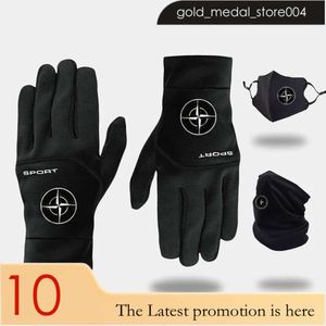 Warm Full-Finger Touch Screen Gloves For Men Women Winter Stonely Islandly Windproof Waterproof Non-Slip Thickened Cold-Proof Driving Glove 861