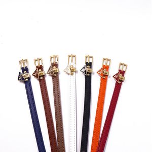 Personalized new Triangle pendant colorful Leather Bracelet Punk Hip Hop bracelets Designer Jewelry M01039