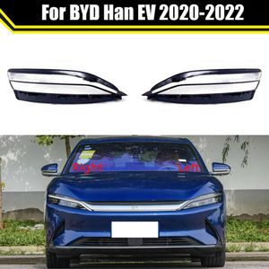 Araba far kapağı otomatik far şeffaf abajur lambal lambalı lamba açık cam lens kabuğu Byd Han EV 2020 2021 2022