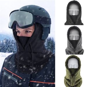 Fashion Face Masks Neck Gaiter Quality Cycling Cap Ski Balaclava Winter Windproof Cap Outdoor Hood Cap Cold Padded Hood Beanies Plush Warm Hat 231218