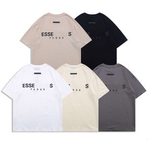 designer essent shorts t-shirt herr essentail t skjortor kvinnor tshirt män avslappnad tryckt sport tshirts essentiel high street lös kort ärm ess grossist