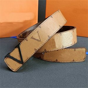 Designerbälten för kvinnor herrläderbälte brun gammal blommor ceinture homme fritid fashionabla cintura 3,8 cm bredd mans bälte bekväm trendig GA068