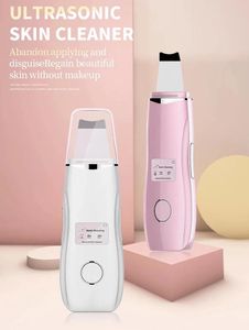 Items Wholesale Handheld Electric Facial Ultrasonic Face Pore Cleaner Ems Massage Ion Skin Scrubber