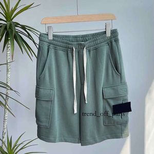 Mens Designer Shorts Pockets Work Five-piece Pants Stones Womens Summer Sweat Multi-function Thigh Short Casual High Street Fashion 853 258