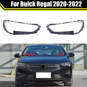 Carcasa de repuesto para coche, cubierta de faro para lámpara, tapas transparentes para faros delanteros para Buick Regal 2020 2021 2022