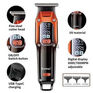 Trimmers Clippers Trimmers Kemei658 Hair Trimmer For Men Beard Trimer Professional Hair Clipper Electr Razor Hair Cutting hine Haircut Elec