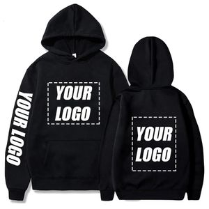 Männer Hoodies Sweatshirts Herbst Winter Fleece Benutzerdefinierte Männer Costom Sie Langarm Hoody Druck Frauen Top Mit Kapuze Kleidung 231218