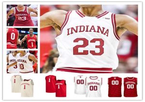 Basket personalizzato nelle maglie Hoosiers Victor Oladipo Thomas Trayce Jacksonvis Race Thompson Xavier Johnson Parker Stewart 5135130