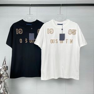 Summer Men Women Designers T Shirts Loose Oversize Tees Apparel Fashion Tops Mans Casual Chest Letter Shirt Luxury Street Shorts Sleeve Clothes Mens Tshirts S-5XL#090