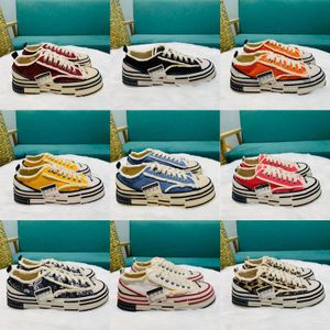 2023 New Xvessels/Vessel Classic Casual Shoes Mens Canvas Fashion Casual Outdoor White Black Orange Womens Heightened Platform Sneakers Sizes 35-45