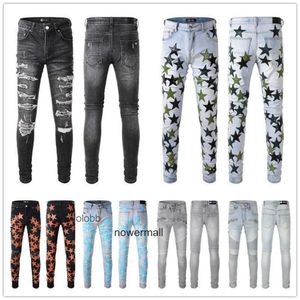 Mens Biker Amari Denim Byxor Amirl Clo Arrivals Amirlies Luxury Designer Am Jeans Holes Amis Jean Coolguy Imiri Pants Man Amiiri New Qd9g