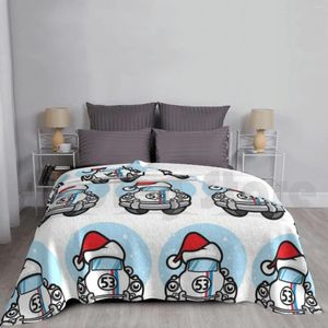 Blankets Christmas Herbie Blanket For Sofa Bed Travel Love Bug Beetle Rides Again Goes To Monte Carlo Bananas