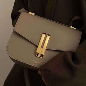 Вечерние сумки Demellier British Minority Tofu Bag Women's Women's 2022 Новая модная кожа одно плечо кросс для кузова маленькая квадратная сумка DFDF00