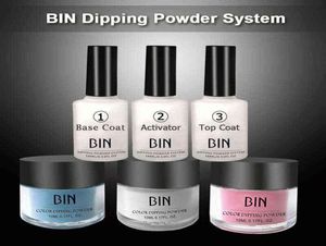 6in1 Dipping Powder Top Base Coat Activator Kit Dip System No Uv Light Needed Fast Dry Dip Powder Nails Starter Kit298W3591184