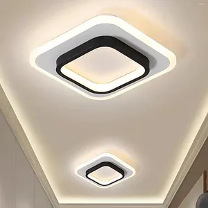 Taklampor modern LED -ljus 24 watt kreativ designlampa inomhusbelysning fixturer hallbalkong gången kontor lyster