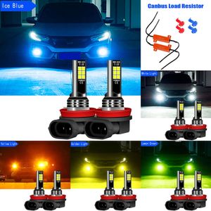 New Decorative Lights 2pcs Car Front LED Fog Light Bulbs Lamps H8 For Chevrolet Captiva Cruze 2009 2010 2011 2012 2013 2014 2015 2016 2017 2018 2019