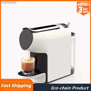 Kaffeemaschinen SCISHARE Smart Automatische Kapsel Kaffeemaschine Steuerung Vollautomatische Home Office Kleine Espresso Multi-flavL231219