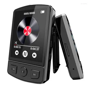 Player Portable Sport Clip Walkman Button Bluetooth-Compatible 5.2 Ultralight MP3 1.8inch Screen For Running