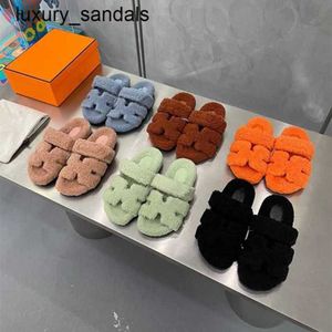 Chypres Sandals Winter Plush Slippers 2023 New Maomao Shoes Second Uncle Essential for Home Bedroom Travel and Versatile Best Friend Womens rj W9RL