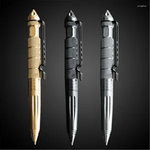 Broken Window Cone Survival Signature Pen High Quality Metal Colour Tactical Defense School Student Office Ballpoint Pens