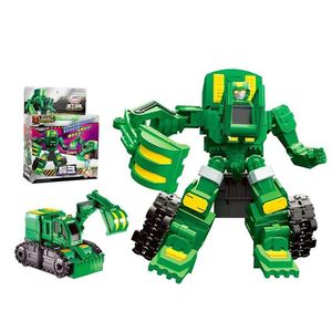 Transformation Toys Robots Two Mode Hello Carbot Excavator Action Figures Deformation Engineering Car Truck Dump Crane Vehicle Toy Dro Dhr8R