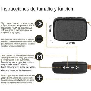 Taşınabilir Hoparlörler Mini Kablosuz Bluetooth Hoparlör Kutusu Açık Hoparlörler Subwoofer Müzik Merkezi Boom Box 3D Stereo Radyo Desteği SD TF Kart FM Radyo