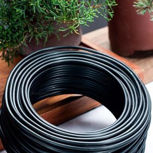 Garden Decorations 1 Roll Bonsai Wires Anodized Aluminum Training Wire Fastener Tool Plants Styling Tree Bendable Flower Decor 2/3. 5/4/5/6m