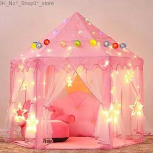 Toy Tents Portable Children's Tent for Kids Tent Toys Girls Princess Castle Tipi Infantil Children House Baby Gifts Tienda De Campaa Q231220