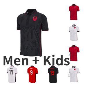 2023 2024 Albanien Fußballtrikots Bekim Balaj Rei Manaj Sokol Cikalleshi Armando Broja Ylber Ramadani Lorenc Trashi 23 24 Herren Uniform Heim Auswärts 3. Fußballtrikot S-XXL