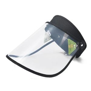 Radfahren Caps Masken Outdoor Winddichte Sicherheit Fl Face Shield Er Hut Maske Clear Up Visor Küche Öl Schutz Arbeitsschutz Skifahren Hat591 Dhlft