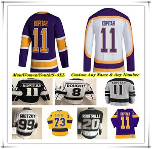 La Hockey Jersey Anze Kopitar Adrian Kempe Kevin Fiala Trevor Moore Quinton Byfield Pierre-Luc Dubois Drew Andreas Englund Cam Talbot Danault King Gretzky