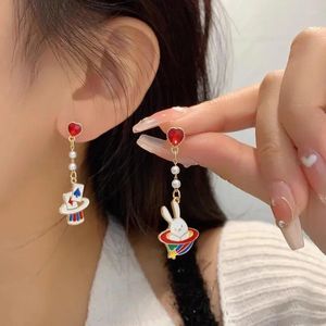 Dangle Earrings Cute Fun Magic Hat Design Temperament Love 7394