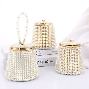 Ladies Pearl Handbag Handmade Designer Style New Cion Women's Bags Summer Mini Purses and Handbags Luxury Fashion Evening Bags FMT-4137