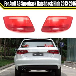 for Audi A3 Sportback Hatchback High 2013-2016 Car Taillight Brake Lights Replace Auto Rear Shell Cover Mask