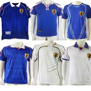 1998 Wersja retro Japan Soccer Jerseys Home #8 Nakata #11 Kazu #10 Nanami #9 Nakayama 98 99 Bramkarz Mundurs Football Shirt