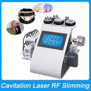 9in1 Kavitasyon Zayıflama Çok Fonksiyonlu Güzellik Makinesi Lipolazer RF Vakum Liposuction Masaj EMS Soğuk Çekiç Foton Işık Terapisi Cilt Kaldırma Vücut şekillendirme
