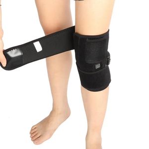 USB Electric uppvärmning Knädyna Skydda vinter Varm uppladdningsbar värme Kneepad Knee Protector för tillbehör för sportskydd 231220